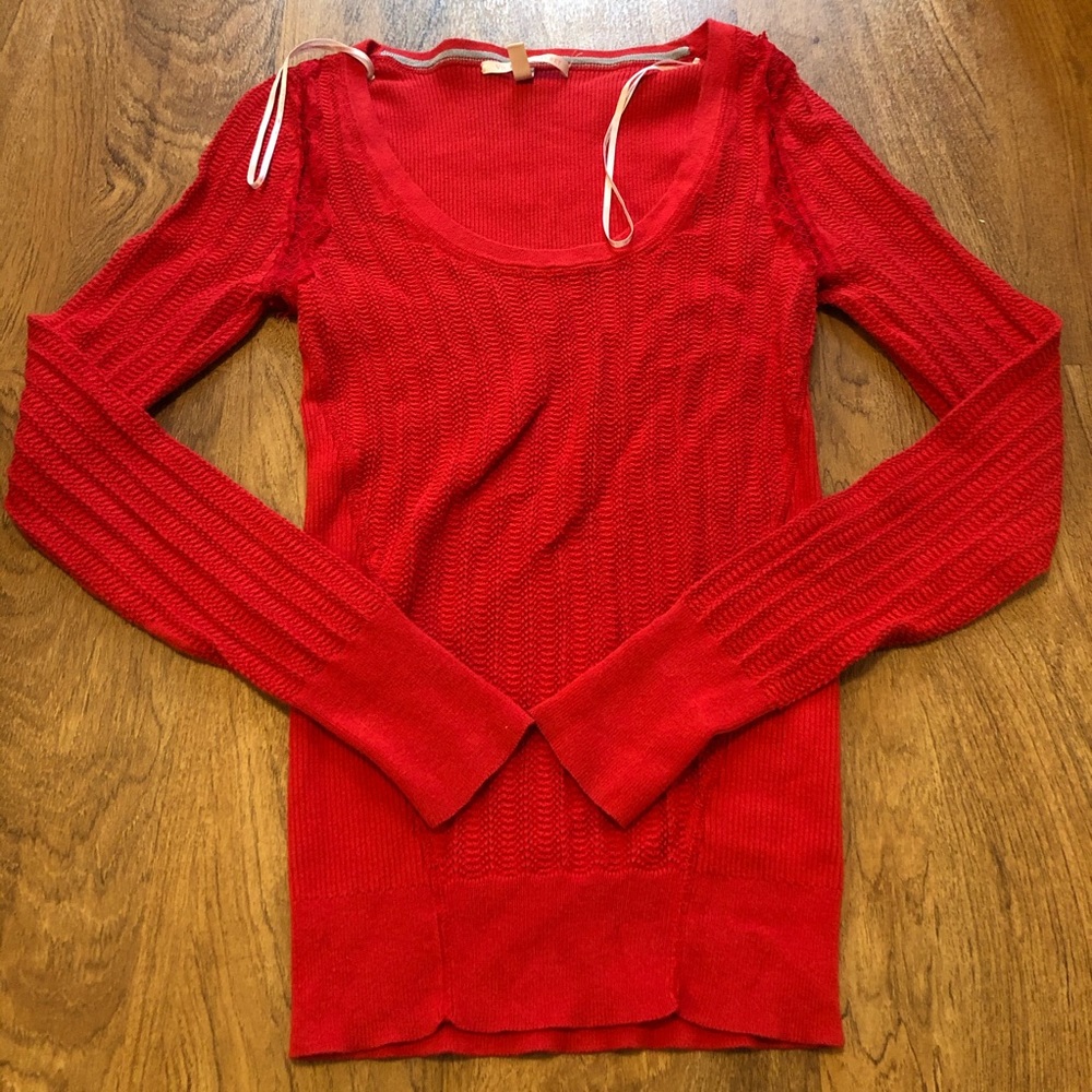Victoria’s Secret Red Thermal Top